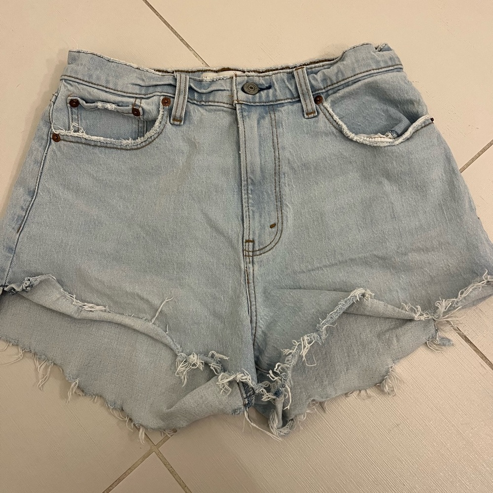 Abercrombie jean shorts